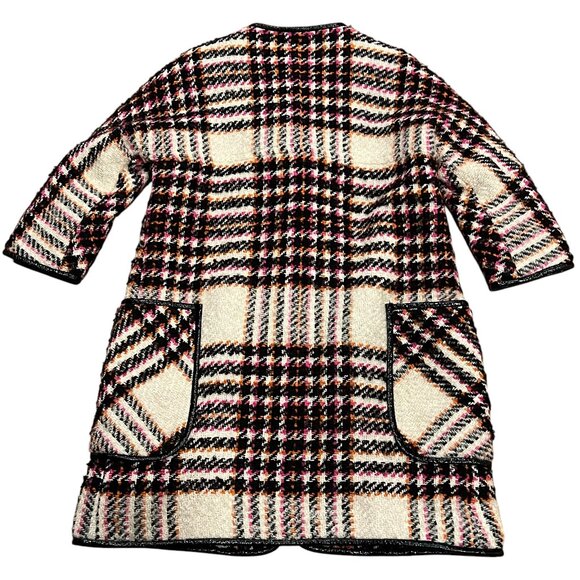Coach Bonnie Cashin Archive Plaid Boucle Tweed Coat, XS - Picture 3 of 11